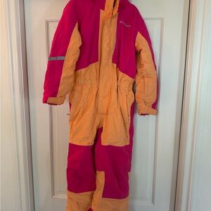 Columbia Vibrant Pink Snowsuit